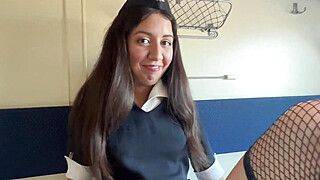 Katty West - Train Conductor Fucks with Passenger and Happily Fucked Him the Whole Trip - ah-me.com