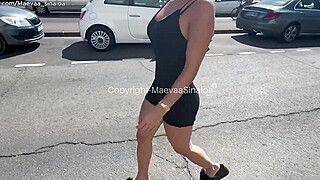 SWINGER COUPLE - My husband films me and the condom breaks while I fuck with a libertin - ah-me.com