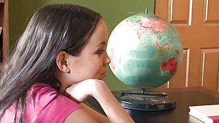 That sexy girl need a hard dick teacher for hot sex - ah-me.com