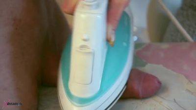 Penny's Cock Ironing And Cum Burning Handjob - hotmovs.com