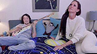 Sofie Marie - Busty MILF Sofie Marie Gets Anal Creampie From Her Stepson - ah-me.com