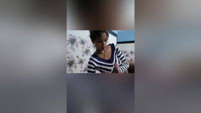 Collage Girlfriend Alone At Home - desi-porntube.com - India