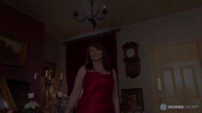 A new, big-titted GILF from the UK fucks her pussy - hotmovs.com - Britain