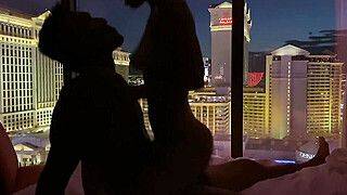 VEGAS DANCERS FUCK IN HOTEL - Hot Silhouette Sex - ah-me.com
