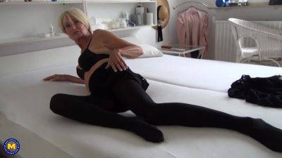 Beautiful German Amateur Grandma Bares It All In Her Debut On Camera - MatureNL - hotmovs.com - Germany