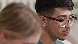 Melody Marks - Diego Perez - Virgin cheerleader fucks her shy friend - ah-me.com