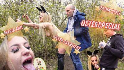 Wild German Easter Fuck - Jason Steel Pounds Maria Gail in Outdoor Sex - xxxfiles.com - Germany