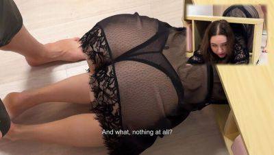 Hot Stepmom Stuck Needing Help - Russian Mommy Gets Creampied Doggy Style - xxxfiles.com - Russia