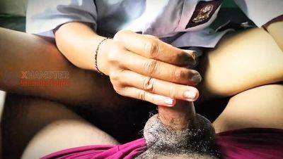 Indonesian Hijab Teen Gets Fast Handjob Before School - Soematra Couple Homemade - xxxfiles.com - Indonesia