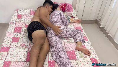 Stepmom Shares Bed with Stepson - Big Tits Latina Can't Resist His Hard Cock - xxxfiles.com - Colombia