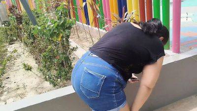 Naughty Neighbor Fucks Innocent BBW With Huge Cock - Creampie Finish & Big Ass Doggy Style - veryfreeporn.com - Japan - India - Venezuela