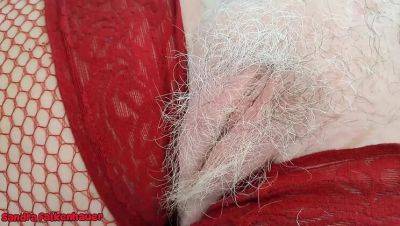 Mature MILF Sandra Falkenhauer Gets Wild with Vibrator in Fishnet Stockings - veryfreeporn.com - France