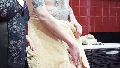 Hot MILF Blows Me Until I Cum - Russian BBW Deep Throat & Handjob - veryfreeporn.com - Russia