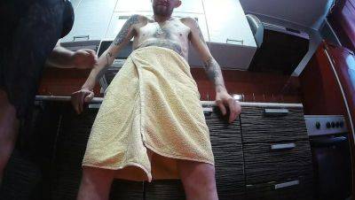 StepMom Sees My Hard Cock & Sucks It Until I Cum - Zona901 MILF Blowjob - porntry.com - Russia