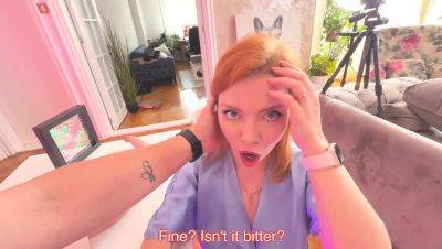 Hot Redhead Kisankanna Quits Vaping to Suck Big Dick - Deep Throat & Face Fuck - porntry.com - Russia - Serbia