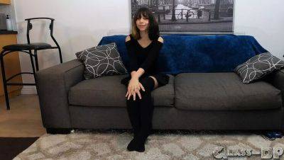 Skinny Teen Dee Bators Takes Hard Anal On Camera - 18 Year Old Brunette Fucked Rough - porntry.com - Usa