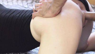 Hard doggystyle pounding with massive cumshot - tight pussy close-up fuck - veryfreeporn.com - Ukraine