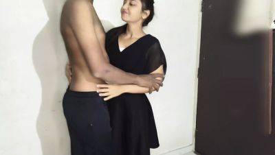 Hot Indian College Girl in Black Suit - Tight Pussy Fucked Hard by BBC - veryfreeporn.com - India