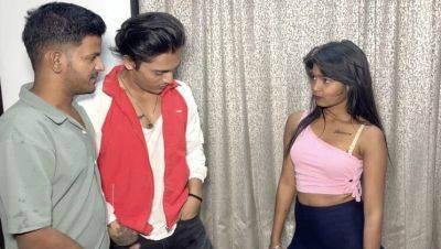 Hot Indian Wife Fucks Husband's Friend - Desi Homemade Sex - porntry.com - India