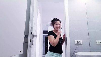 NayanTeen sweet girl plays with her tight pussy and begs for dick - porntry.com - Romania