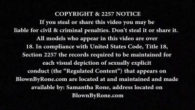 Samantha Rone - Samantha Rone Lesbian Threesome with Mindi Mink & Odette Delacroix - Hot Blonde Babes Eating Pussy - porntry.com