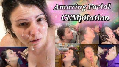 Huge Cumshot Compilation - Hot Amateur Blowjob & Facial Swallow - veryfreeporn.com - Canada