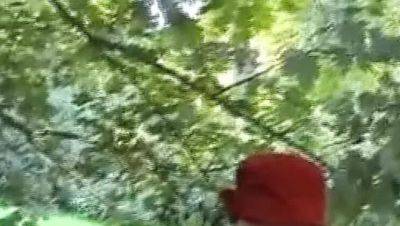 Hot German teens play with pussies in the park - amateur lesbian fun - veryfreeporn.com - Germany