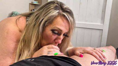Blonde MILF Venus Rising Gets Huge Facial Cumshot - Big Natural Tits POV - veryfreeporn.com - Usa