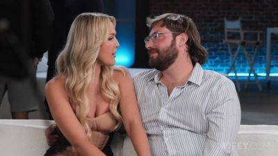 Savvy And Alex - Blonde Hotwife Rides Huge Cock - Savvy Suxx & Dan Damage - videomanysex.com