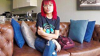 Steven Hard - Sexy teen moaning on her first big cock - ah-me.com - Colombia