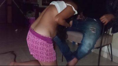 He Comes To Charge Me The Rent And I Have To Suck His Cock I Have No Choice - desi-porntube.com - India