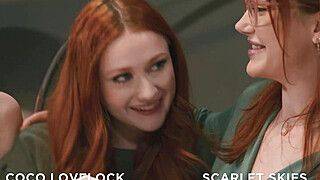 Vanessa Sky - Siri Dahl - Scarlet Skies - CoCo Lovelock - Siri - Milf has sex with stepdaughter and bffs - ah-me.com