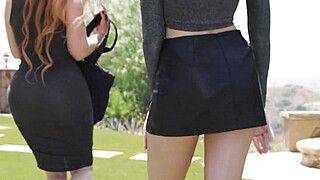 Lauren Phillips - Charlotte Sins - Lesbian milf gives bff anal crash course - ah-me.com