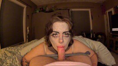 Silent Mime Uses Her Hands To Ask For Cum In Her Mouth And Pussy! - hclips.com