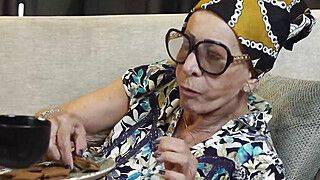 77 Years old tattooed granny bbc ass fucked - ah-me.com