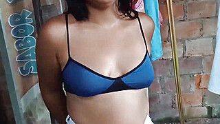 COLOMBIAN GIRL FUCKS HER NEIGHBOR TO SEAL THE DEAL - ah-me.com - Colombia