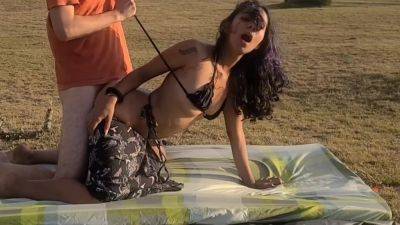 I Fuck A Young Latina In The Meadows And Cum In All Her Body - Big Ass Brazilian - hclips.com - Brazil