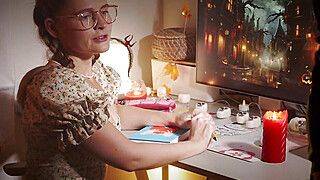 My Stepbrother - On Halloween Night I Accidentally Summoned a Lust Demon and She Fucked My Stepbrother - Kate Kravets - ah-me.com