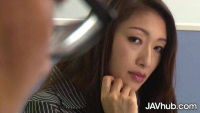 Reiko Kobayakawa Uncensored JAV - Busty Office Girl Fucks for Promotion - xxxfiles.com - Japan