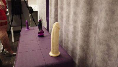 Hot French Amateur Mariaespino Rides Huge Dildo in Lyon Hotel Room - Solo Masturbation Orgasm - xxxfiles.com - France