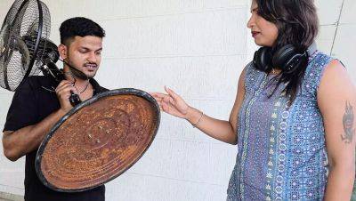 Indian babe Tejaswini takes huge 8 inch cock hardcore - rough fucking & deep throat - veryfreeporn.com - India