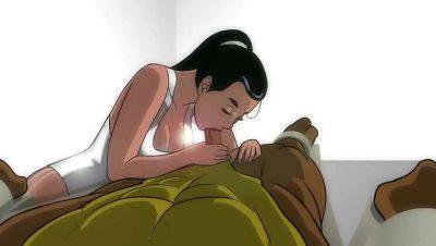 Darkie Queen Blowjob Adventure - Hot 2D Cartoon Sex Parody Part 1 - porntry.com