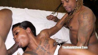 19yr ebony teen Toi tries BBC threesome for the first time - amateur reality - porntry.com