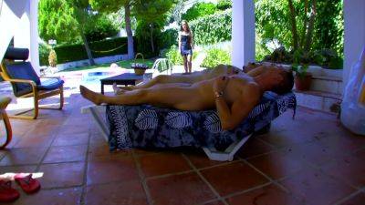 Sex Threesome Lena Luminescent A Slut Gets Both Holes Filled - hotmovs.com