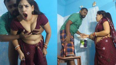 Sona Bhabhi Hot Affair With House Printer While Husband Is Away - Desi Housewife Fuck - porntry.com - India