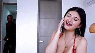 Making tasty big tit Latina wet for hard dicking - ah-me.com
