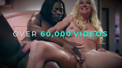 21 SEXTURY - Stunning Blonde Gets Her Beautiful Ass Fingered And Fucked By A Big Cock - hotmovs.com