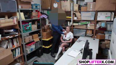 Shoplifting Teen Is Helpless - sexu.com