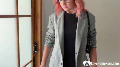 Helpless and Horny as My GF Crushes Me in Sexy Pantyhose - hotmovs.com