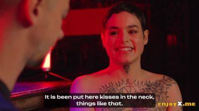 Shy Saba likes rough BDSM threesomes with strangers - steaming XXX! - hotmovs.com